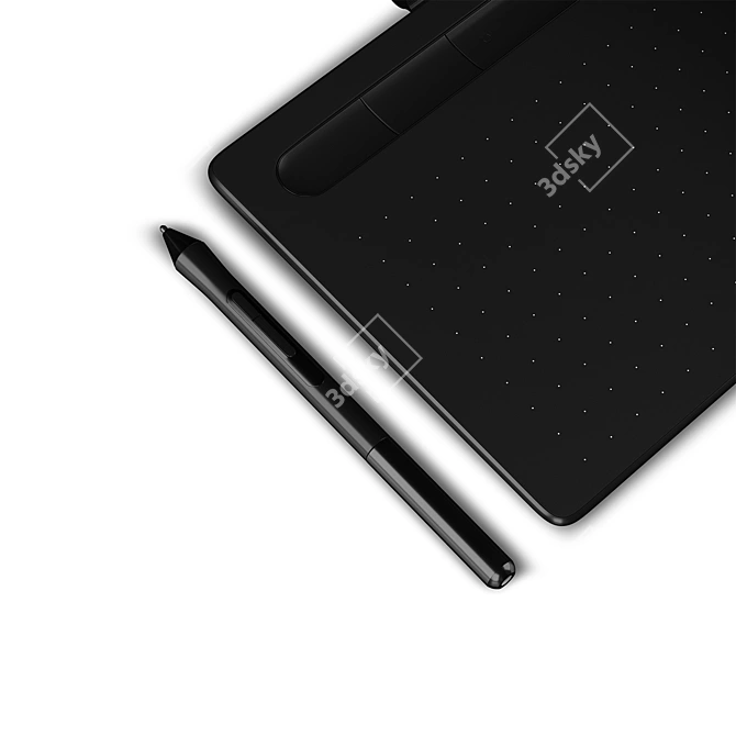 Precision Pen Tablet: Wacom 2013 Edition 3D model image 3