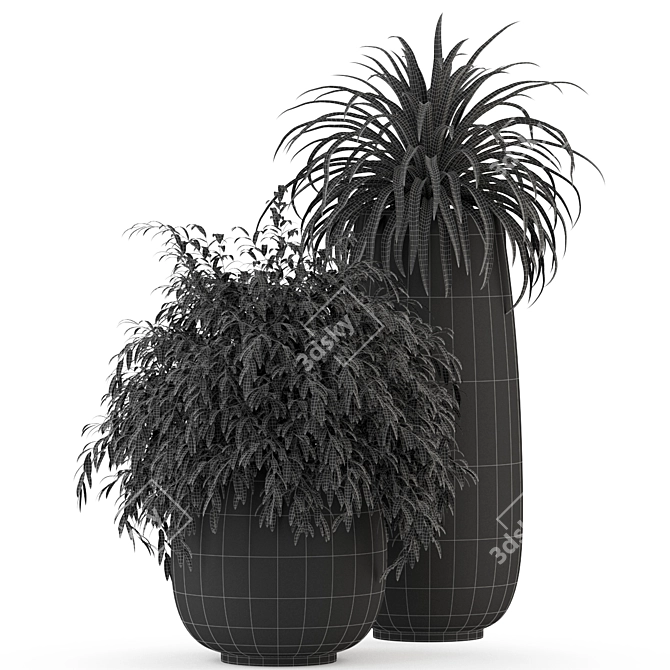 Botanical Bliss: Plants Collection 3D model image 3