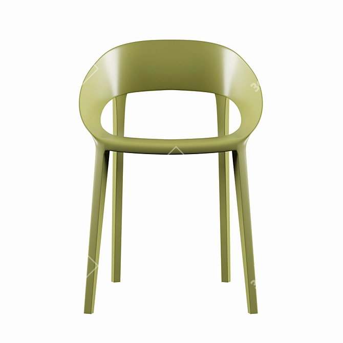 Sleek Modern Chair: Industry West Beacon 3D model image 2