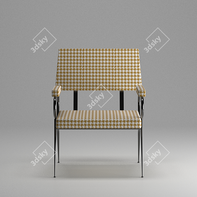 Elegant Comfort: J Chair 3D model image 1