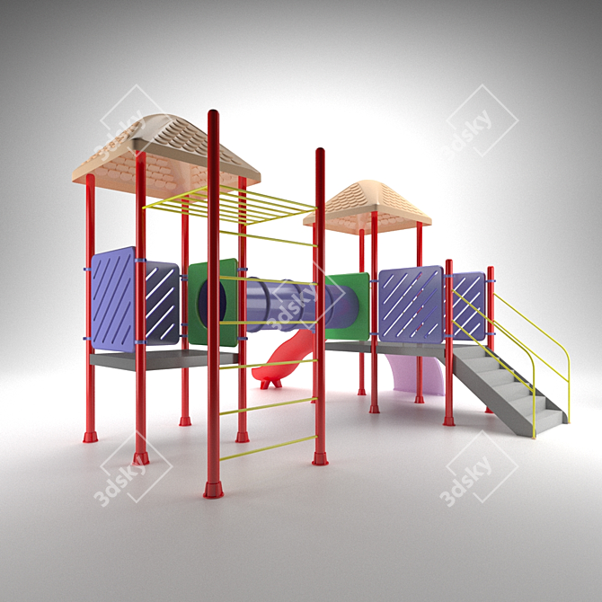 Playful Joy: Let the Fun Begin! 3D model image 3