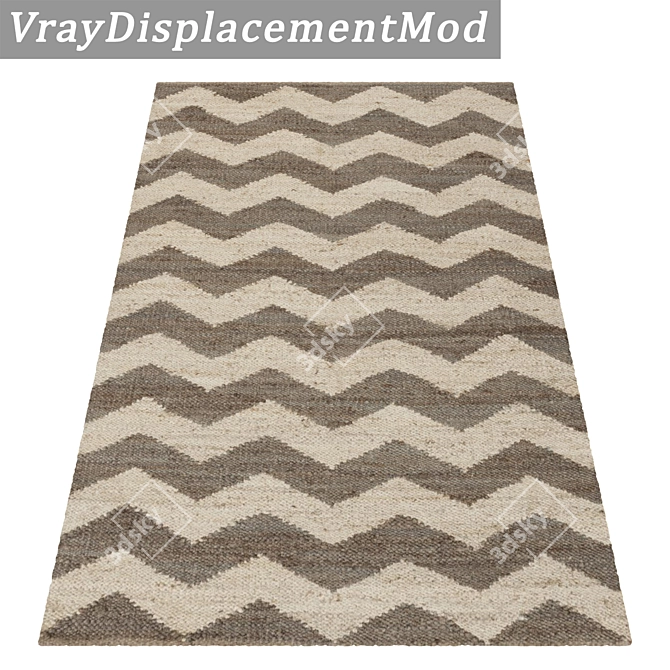 Luxury Carpets Set: High-Quality Textures 3D model image 3