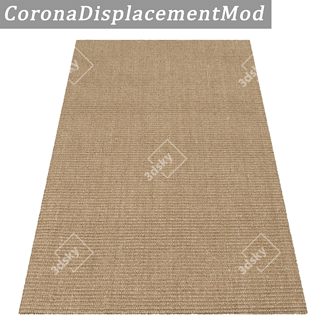 Luxury Carpets Set: High-Quality Textures 3D model image 4