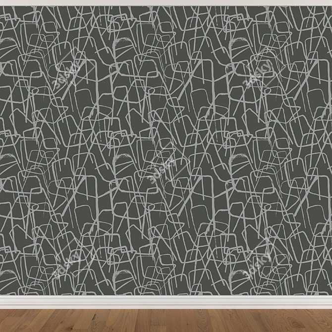 Seamless Wallpaper Set 3D model image 2