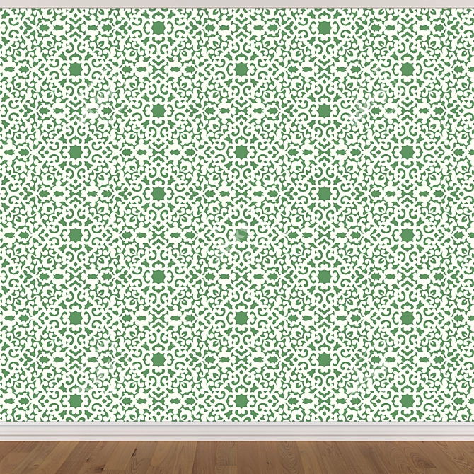 Seamless Wallpaper Set (3 Colors) 3D model image 3