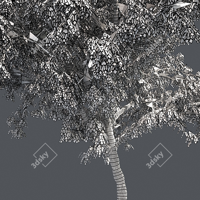  Luscious Peach Tree: Realistic and Fully Textured 3D model image 5
