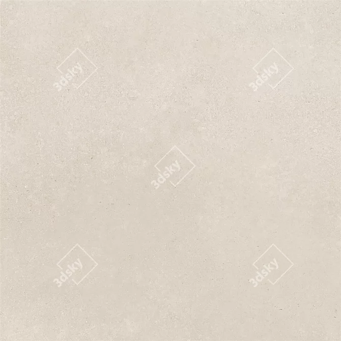 Concrete Core Beige Tiles 3D model image 5