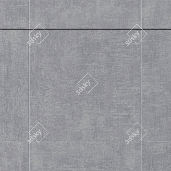 YURTBAY Cayenne Grigio Concrete Tiles 3D model image 2