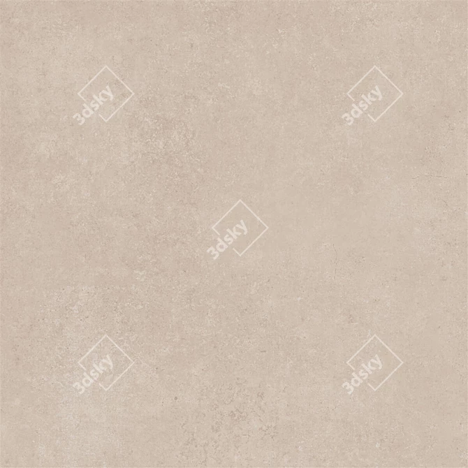 Elegant Beige Concrete Wall Tiles 3D model image 5