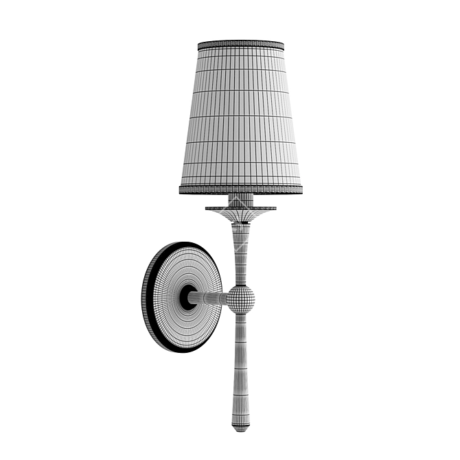  Modernized Classic Sconce 3D model image 5