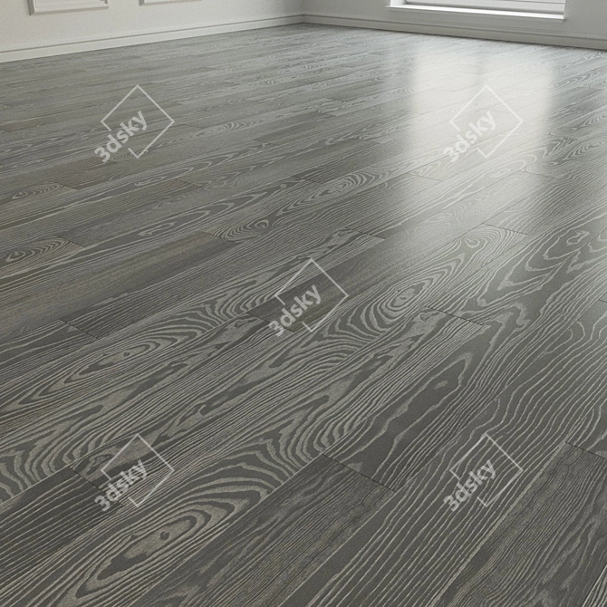 Rumba Ash Stone Brush Laminate 3D model image 2