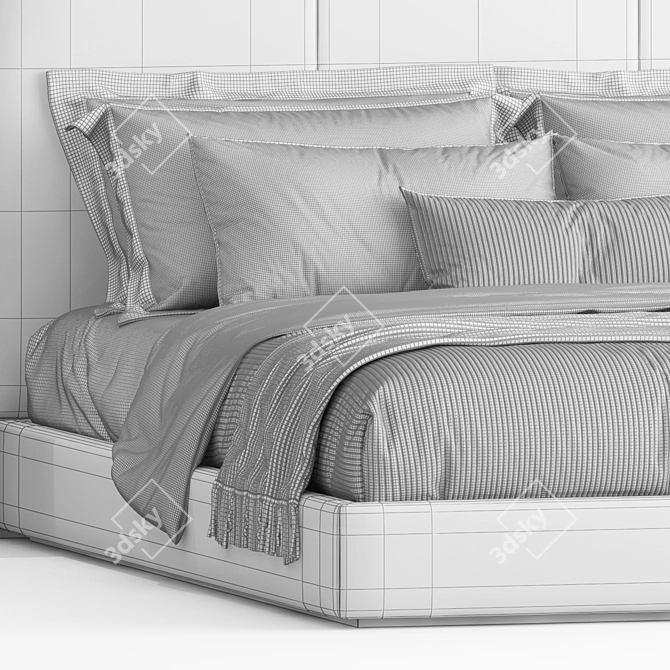 28: The Ultimate Bed Solution 3D model image 4