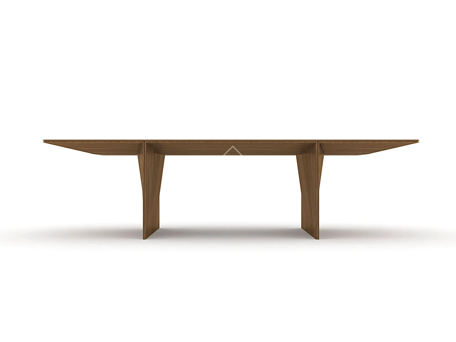 AVA Table: Stylish and Spacious 3D model image 2