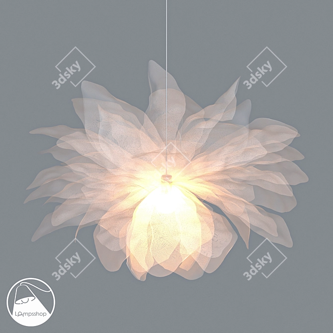 Adjustable Height Chandelier | PDL2015 BRIDAY 3D model image 1