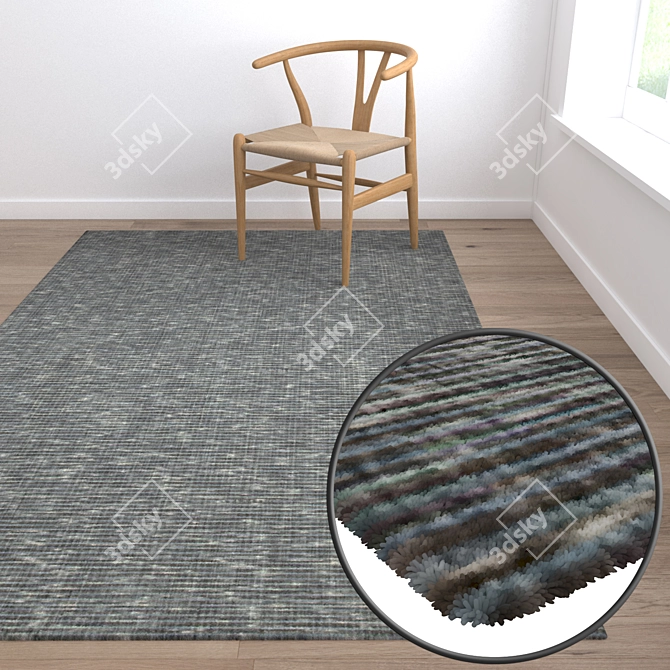 Luxury Carpet Set 962 3D model image 5
