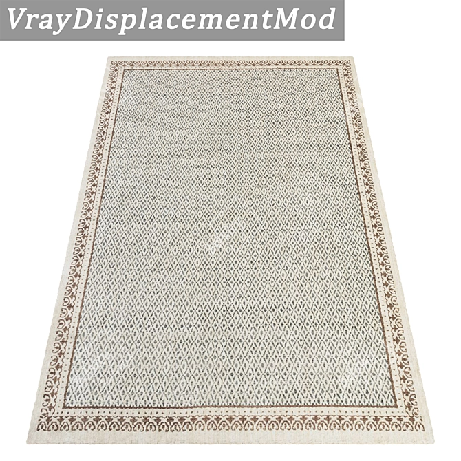 Luxury Carpets Set for Stunning Interiors 3D model image 3