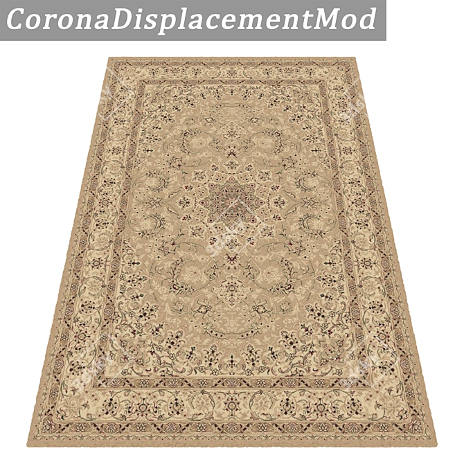 High-Quality Carpets Set 3D model image 4