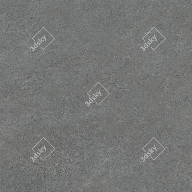 Concrete Wall Tiles Anthracite: Cumulus Collection 3D model image 5