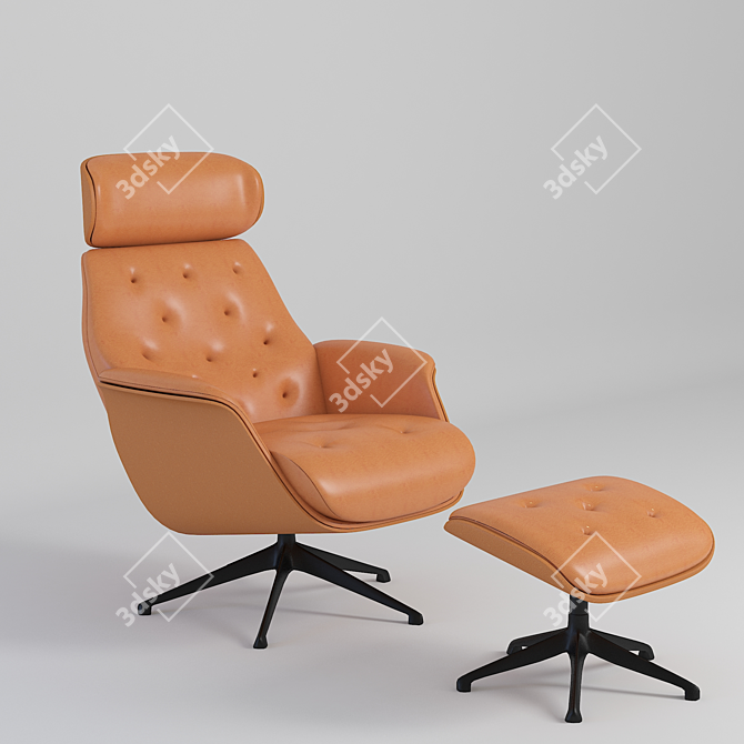 Flexlux Volden Design Chair 3D model image 1