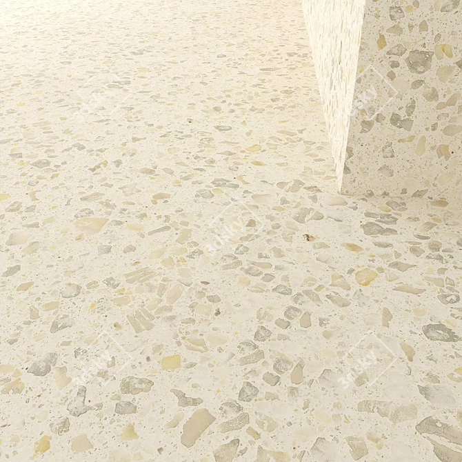 Terrazzo PANDOMO 1 - High-Quality Materials and Textures 3D model image 2