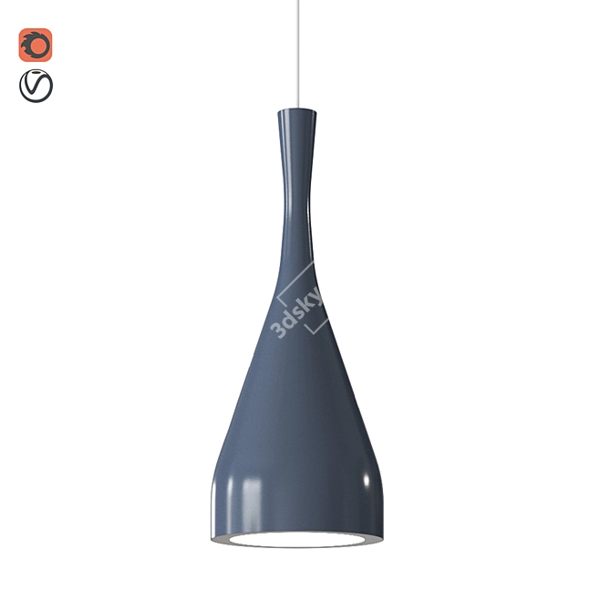 Vibia JAZZ 1336: Vibrant LED Pendant 3D model image 4