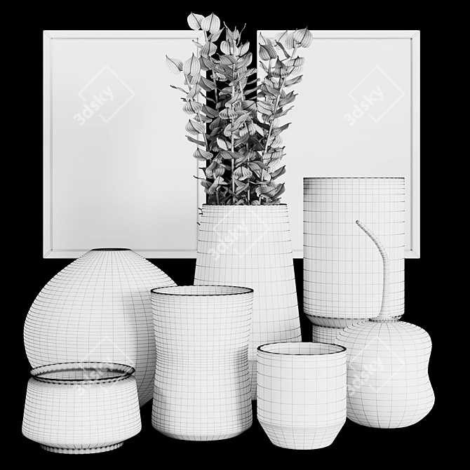 Corona Decor Set 31: Stylish Design in Every Detail 3D model image 2