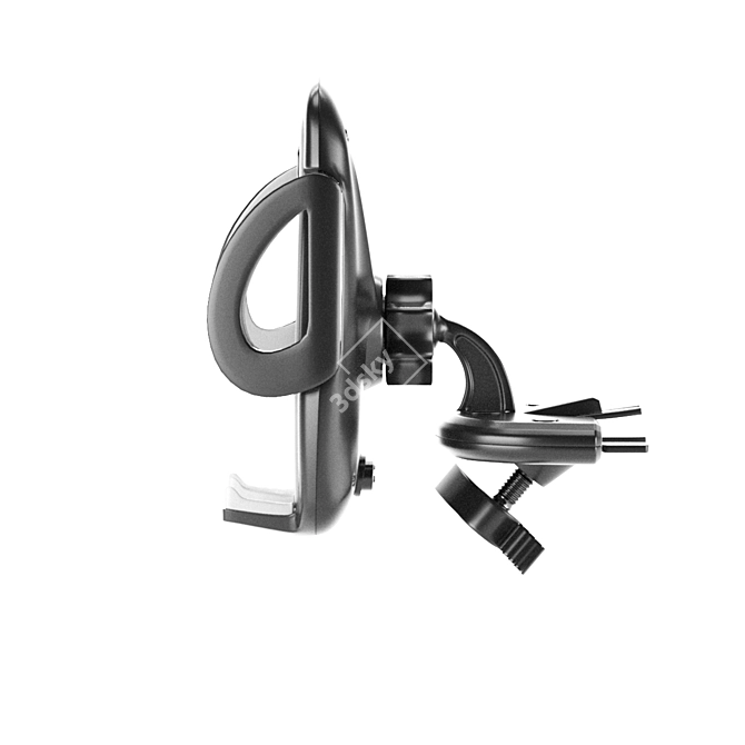 Classic Black Main Holder 3D model image 5