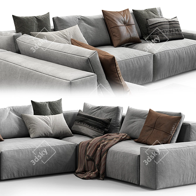 Jesse Daniel Modern Sofa | Composition 6 3D model image 2