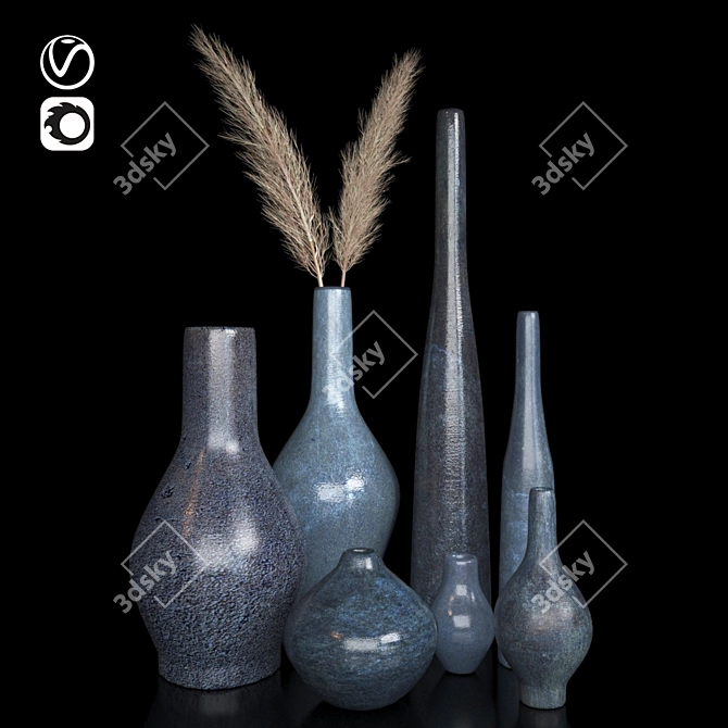 Modern Decor Set: 2012 Design 3D model image 1