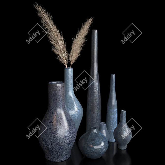 Modern Decor Set: 2012 Design 3D model image 2