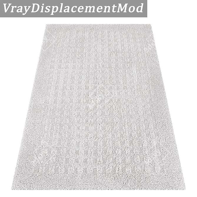 Luxury Rug Set: Versatile Textures 3D model image 3