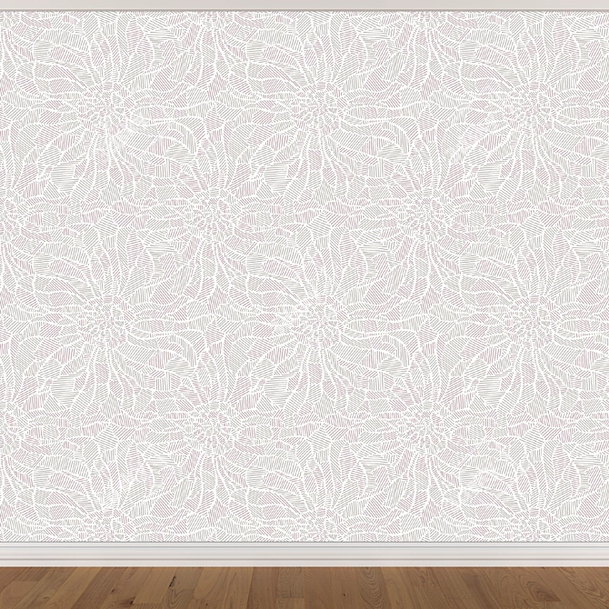 Seamless Wallpaper Set (3 Colors) 3D model image 4