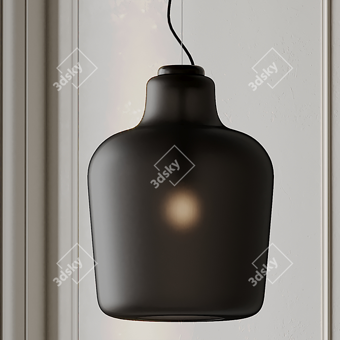 Say My Name Pendant: A Stunning Illumination 3D model image 3