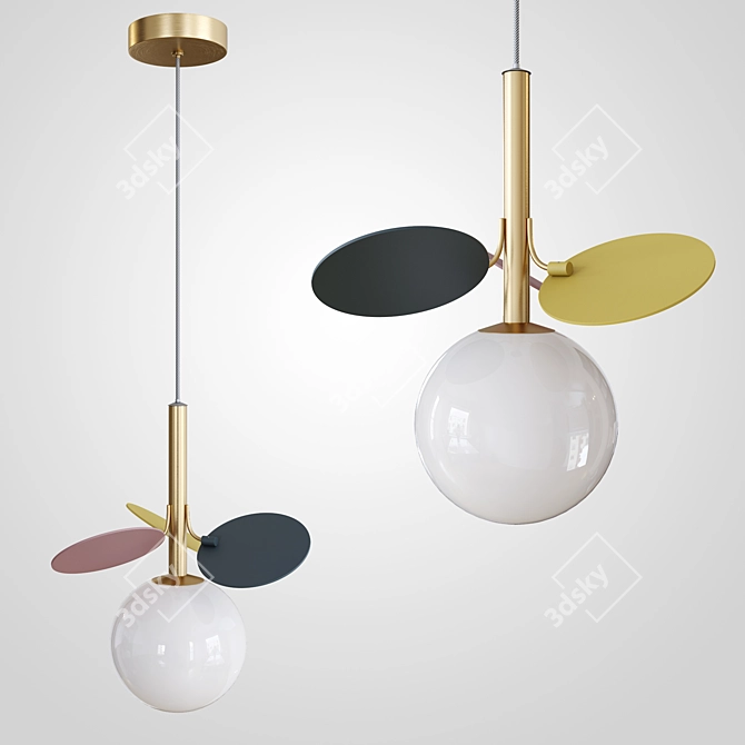 Matisse One: Modern Design Lamps 3D model image 1