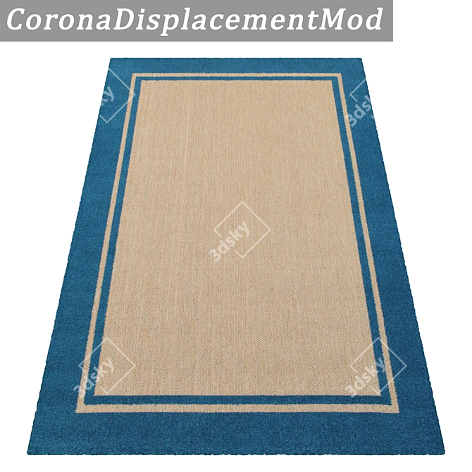 Luxury Carpet Set: 3 High-Quality Textures 3D model image 4