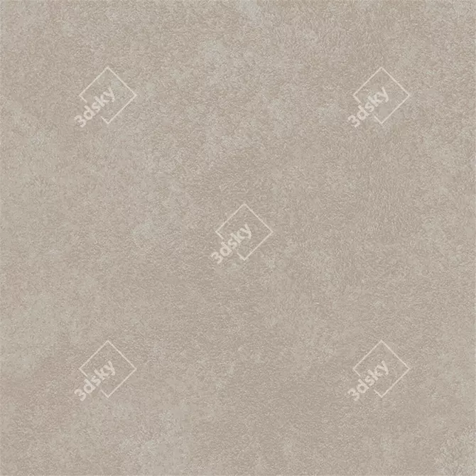 Nord Beige Concrete Wall Tiles Set 3D model image 5