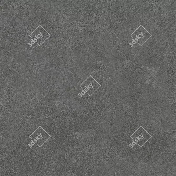 NORD Dark Grey Concrete Wall Tiles Set 3D model image 5