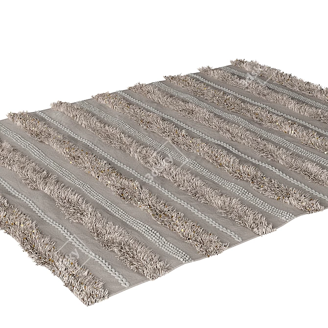 Shimmering Shag Rug 3D model image 3