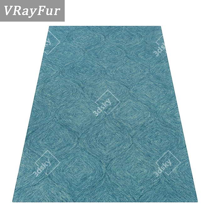 Luxury Carpets Set | High-Quality Textures 3D model image 2