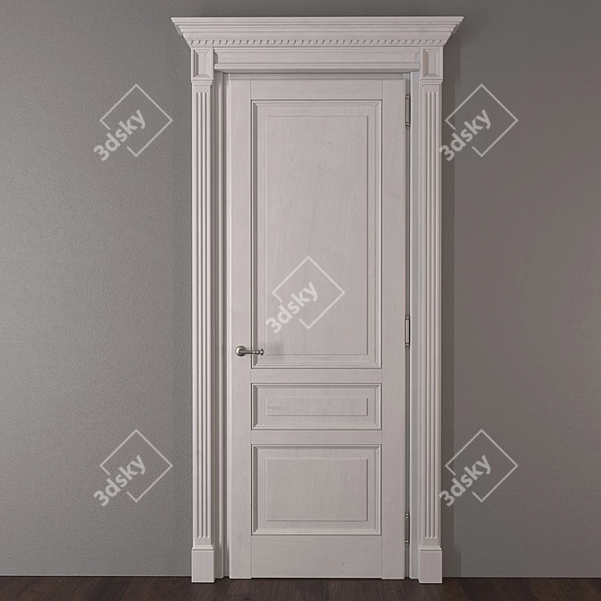 Luxury Interior Door by Luciano Zonta 3D model image 1