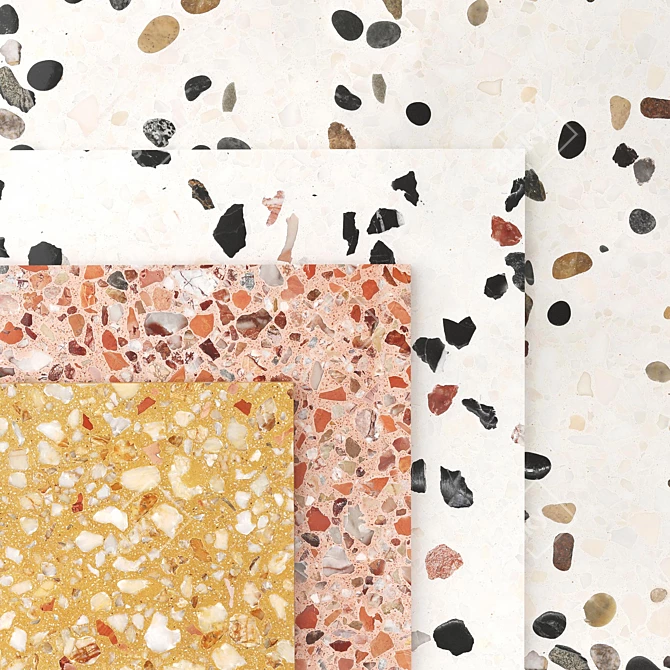 Terrazzo Architectura: High-Quality Material & Textures 3D model image 1