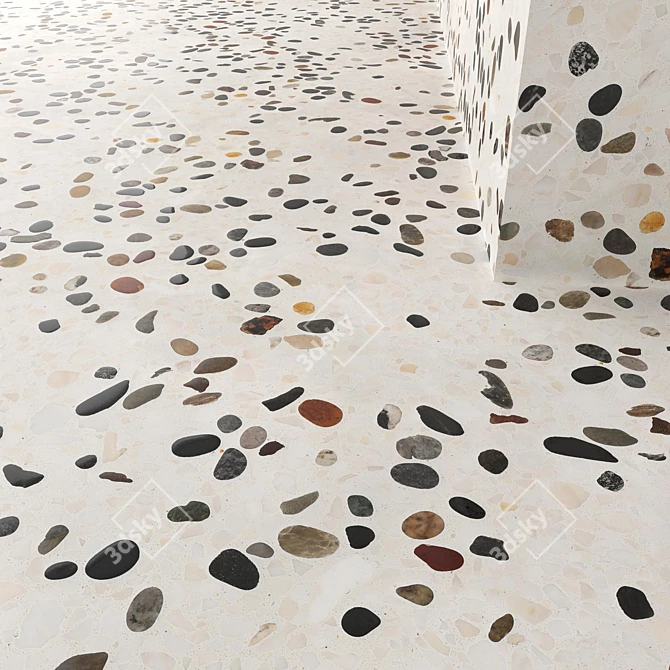 Terrazzo Architectura: High-Quality Material & Textures 3D model image 5