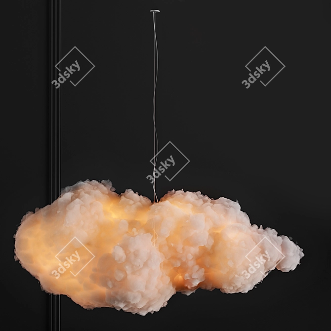 Dreamy Cloud DIY Light 3D model image 6