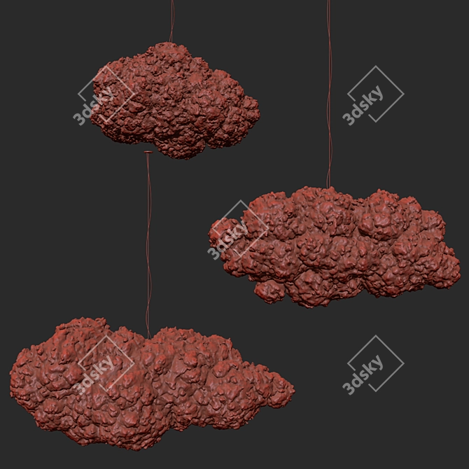 Dreamy Cloud DIY Light 3D model image 9