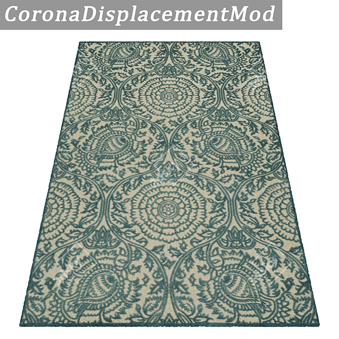 Luxury Carpet Set - High-Quality Textures 3D model image 4