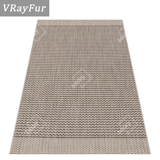 Luxury Carpet Set: High-Quality Textures for 3D Renders 3D model image 2