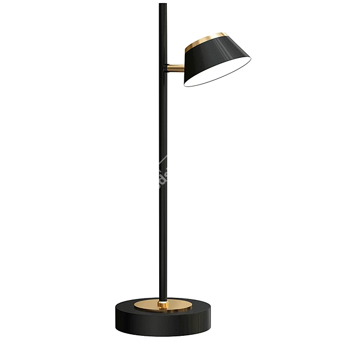 Stylish Solid Light Table Lamp 3D model image 1