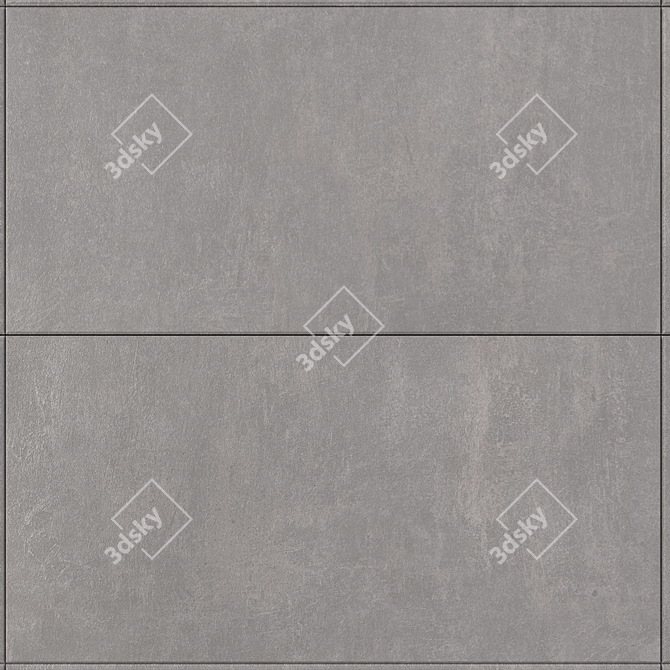 Praga Fume Concrete Wall Tiles 3D model image 2