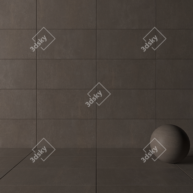 Praga Vizon Concrete Wall Tiles 3D model image 3