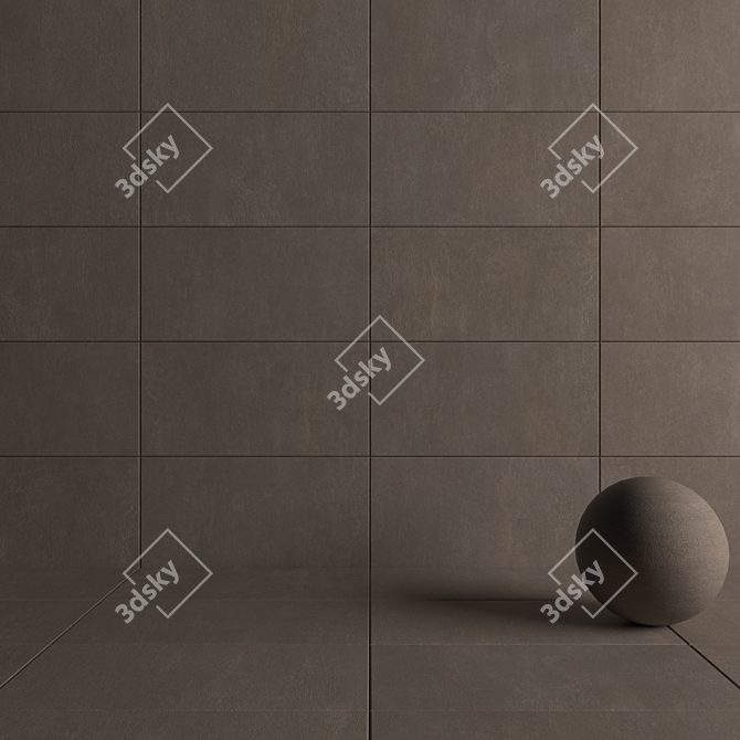 Praga Vizon Concrete Wall Tiles 3D model image 4